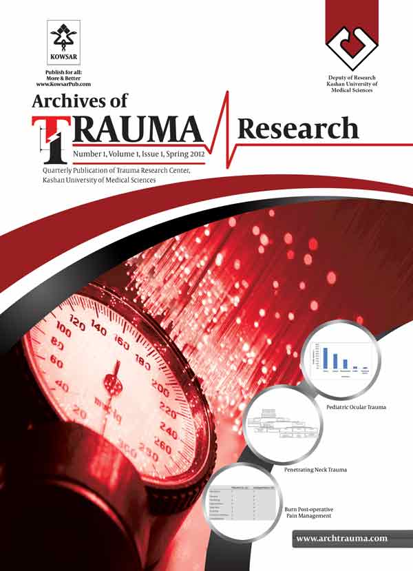 archives of trauma research journal kashan