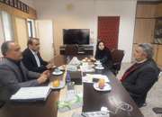 دیدار رئیس دانشگاه با رئیس مرکز روابط عمومی و اطلاع‌رسانی وزارت بهداشت