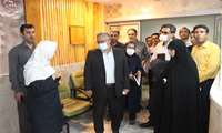 بازدید مشاور رئیس دانشگاه از مرکز آموزشی درمانی شهید بهشتی