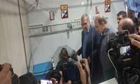 بازدید وزیر بهداشت از بیمارستان شهید بهشتی