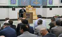 مراسم گرامیداشت شهادت آیت الله سید ابراهیم رئیسی رئیس جمهور و هیات همراه در مسجد دانشگاه برگزار شد