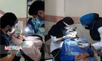 کاشان/ بهره مندی حدود ۱۰۰۰ نفر از مردم مناطق محروم جنوب کشور ازخدمات رایگان دندانپزشکی