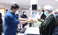 دیدار جمعی از مسئولین شهرستان آران وبیدگل با پرستاران بیمارستان های سیدالشهداء (ع) و ثامن الحجج (ع)