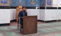 سخنرانی دادستان کاشان در مسجد دانشگاه به مناسبت هفته قوه قضائیه