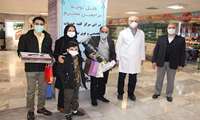 تقدیر از پدران مدافع سلامت در مرکز آموزشی درمانی شهید بهشتی
