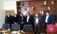 نشست معاون آموزشی دانشگاه با رئیس و معاون موسسه الآفاق لبنان