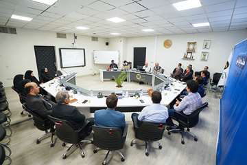 جلسه دانشکده بهداشت با شرکت فولاد کویر .