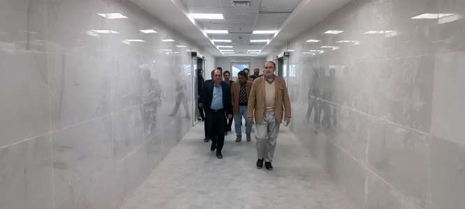 بازدید رییس دانشگاه از بیمارستان در حال ساخت امام حسن علیه السلام 